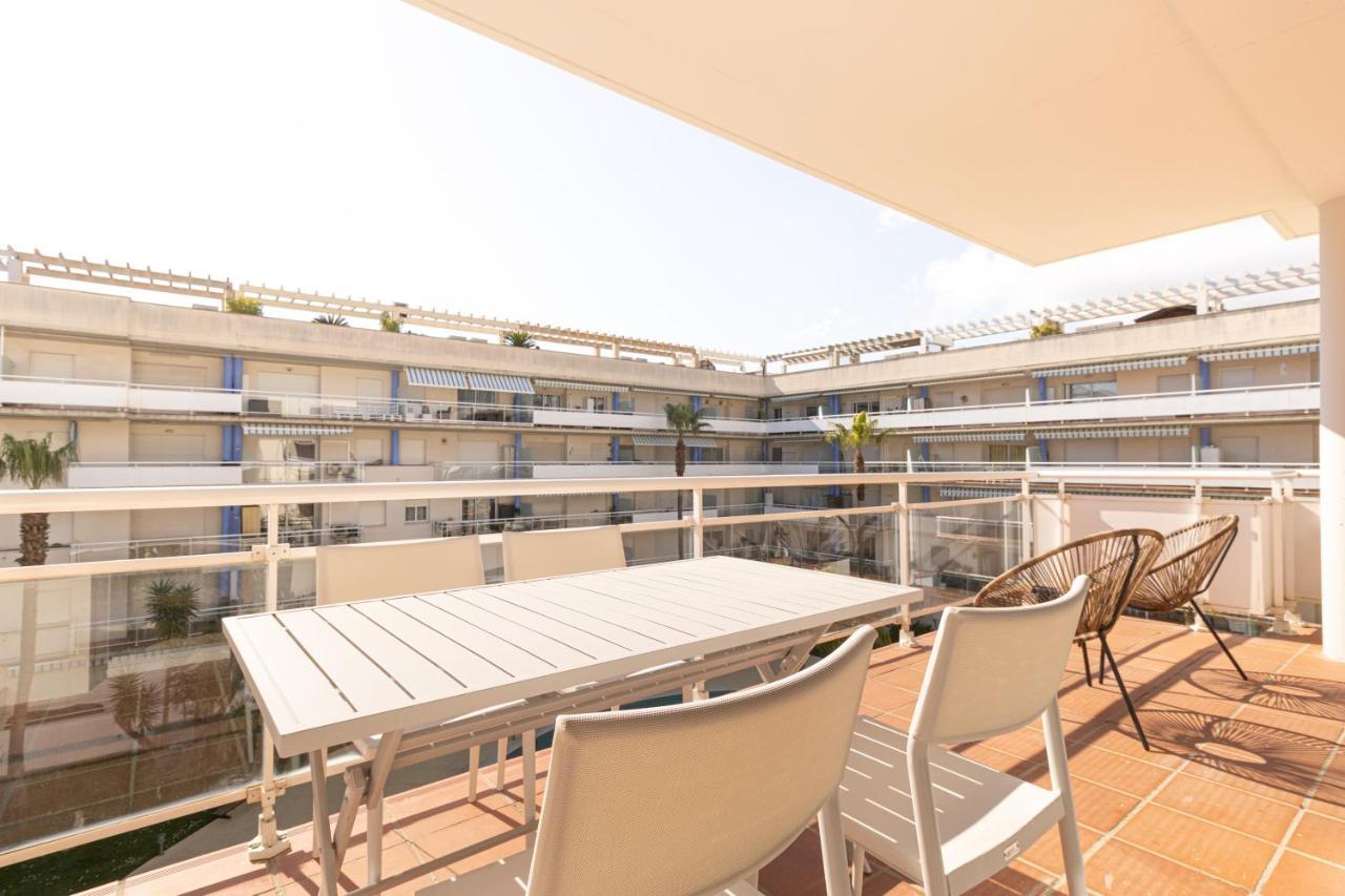 Vista Roses Mar - Apartamento Con Piscina II Exteriér fotografie