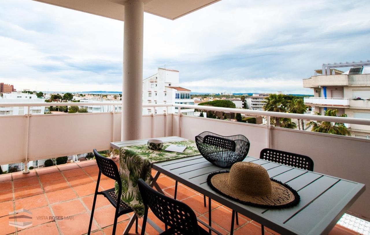 Vista Roses Mar - Apartamento Con Piscina II Exteriér fotografie