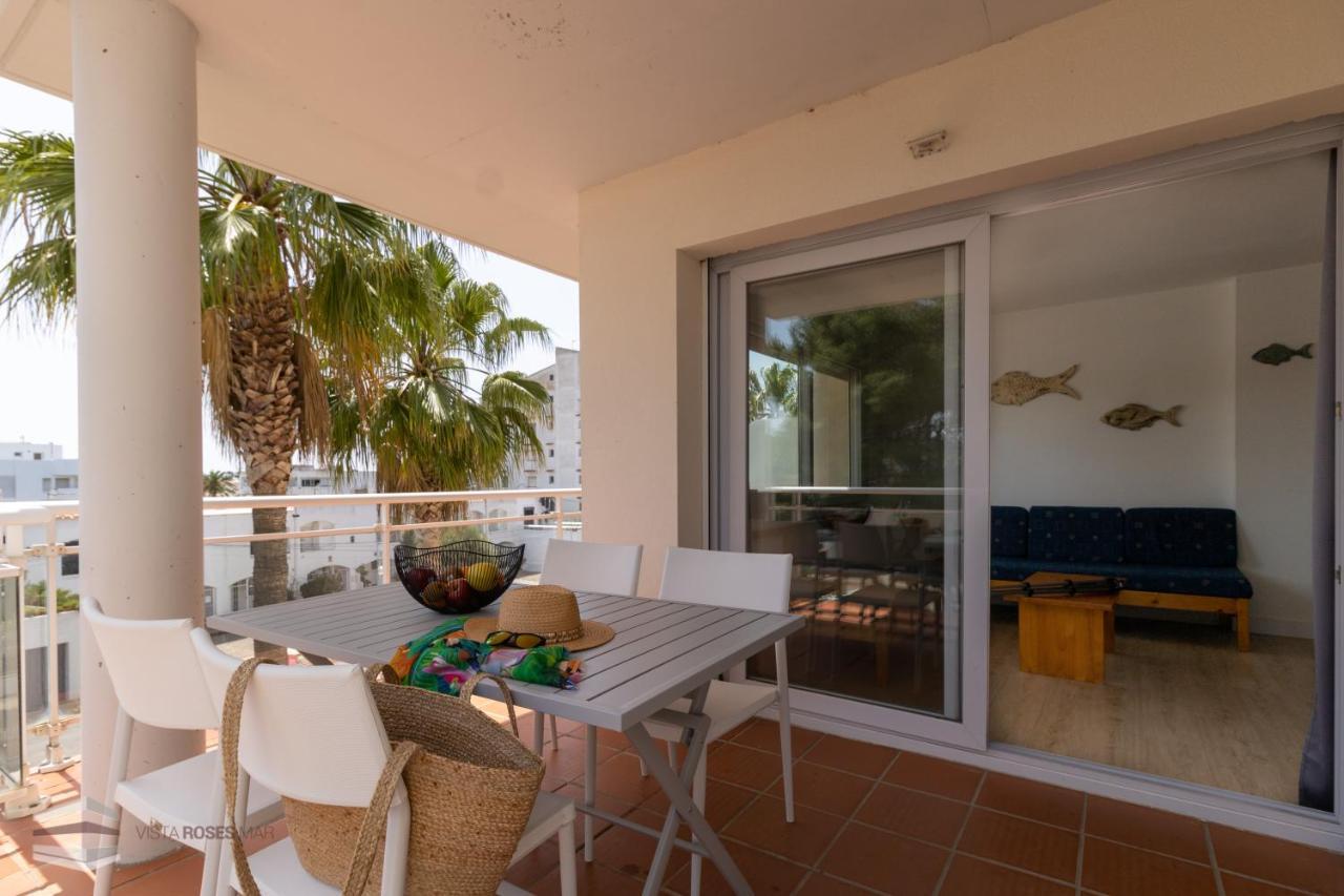 Vista Roses Mar - Apartamento Con Piscina II Exteriér fotografie