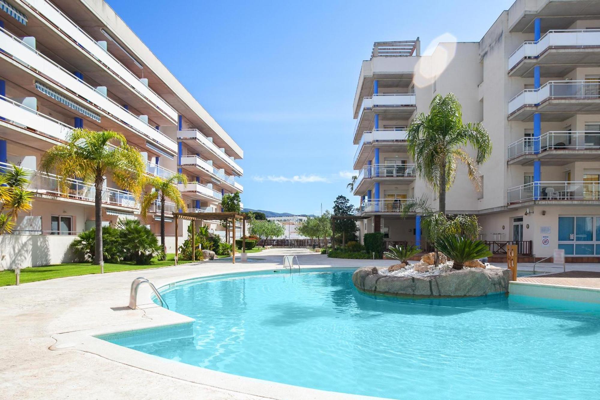 Vista Roses Mar - Apartamento Con Piscina II Exteriér fotografie